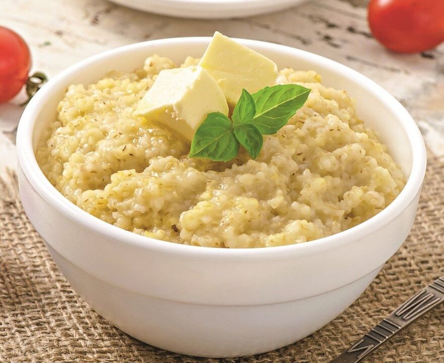 porridge pisua galtzeko gosaltzeko